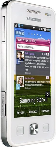 Samsung GT-C6712 Star II DUOS White фото 2